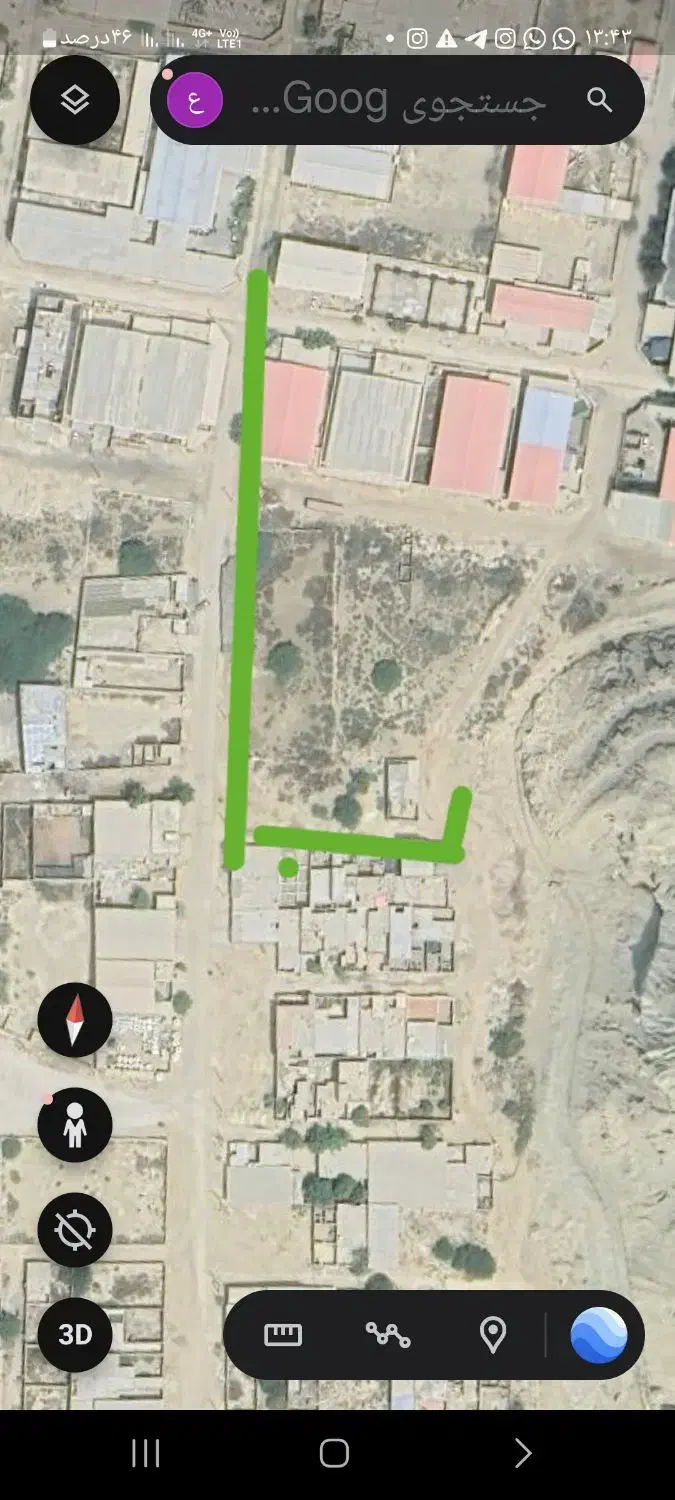 فروش زمین ۱۲۰ متری طولا کازرونی|فروش زمین و ملک کلنگی|قشم, |دیوار