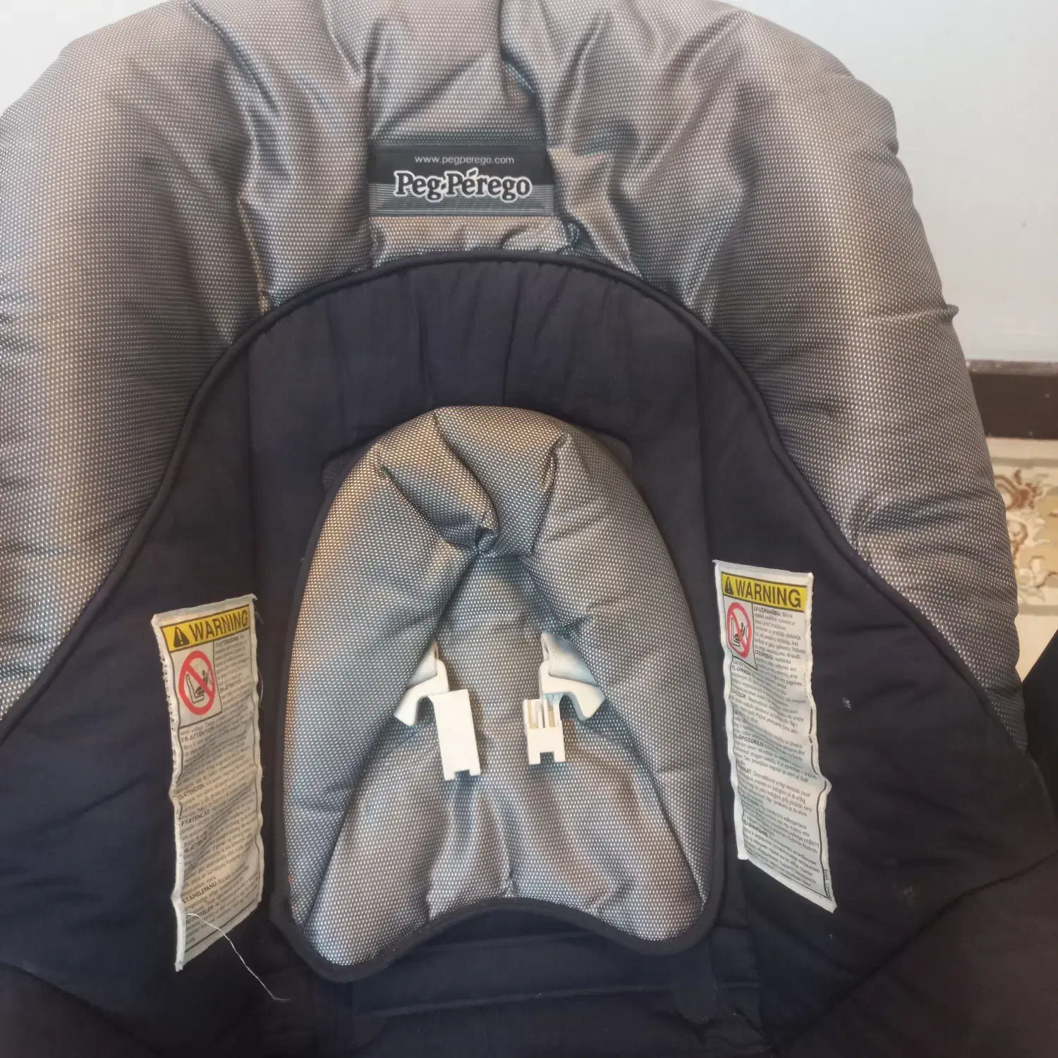 صندلی کودک  ماشین ایتالیایی اصل  مدل پگ پرگو|تخت و صندلی بچه|قم, دروازه قلعه|دیوار