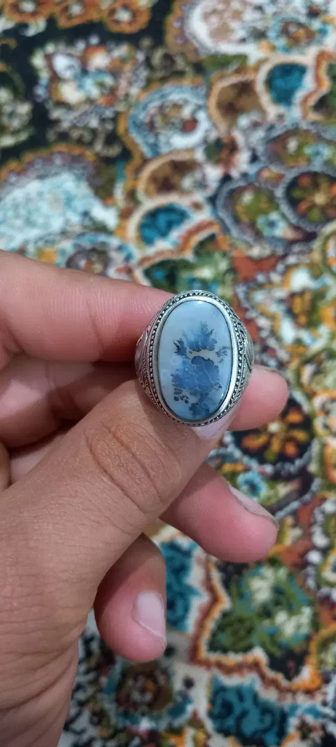 انگشتر شجر قائم و یاقوت سرخ آفریقایی|جواهرات|لاهیجان, بازکیاگوراب|دیوار