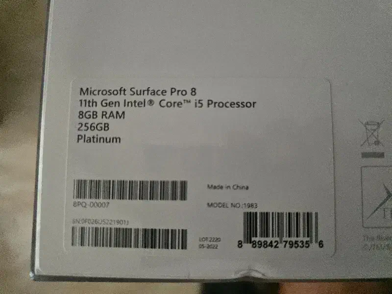 تبلت سورفیس پرو ۸ آکبند|تبلت|کرج, دهقان ویلا|دیوار