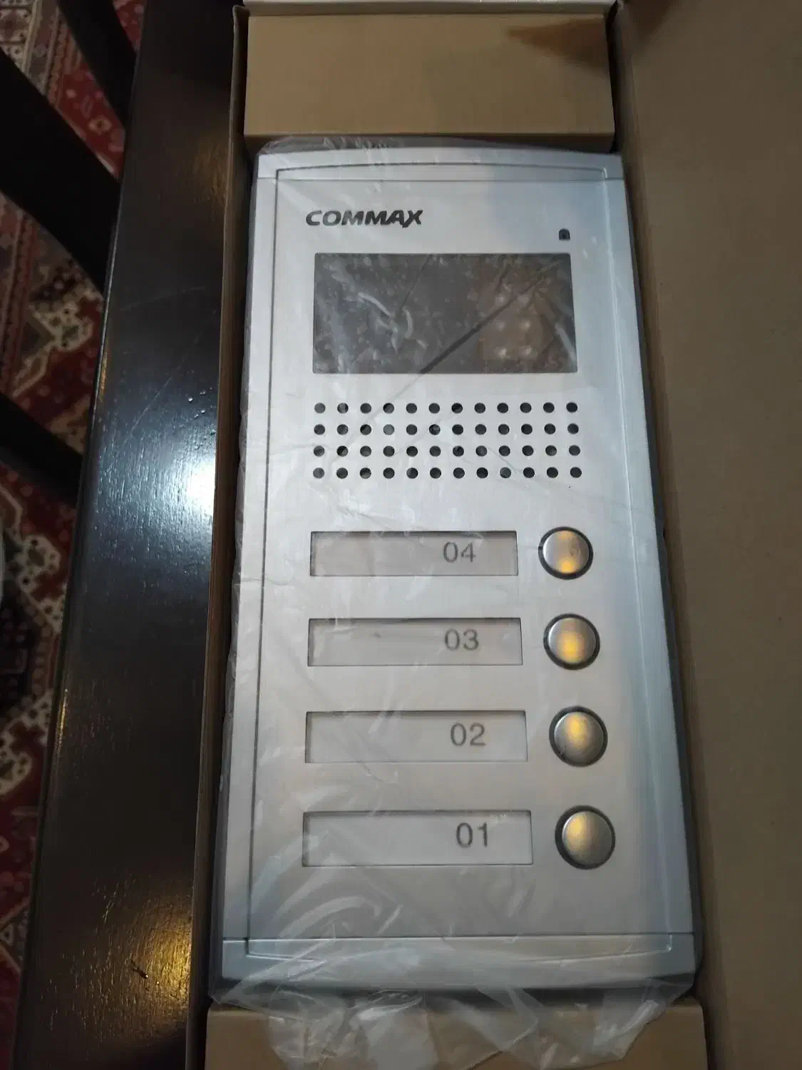 ایفون چهار طبقه کماکس|دوربین مداربسته|لاهیجان, گلستان|دیوار