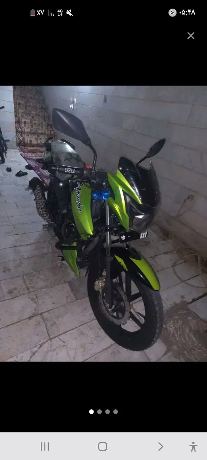 آپاچی مزایده|موتورسیکلت|بردسکن, |دیوار