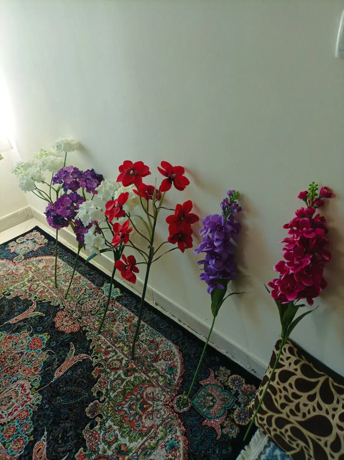 گل مصنوعی ۶ عدد|گل مصنوعی|همدان, |دیوار