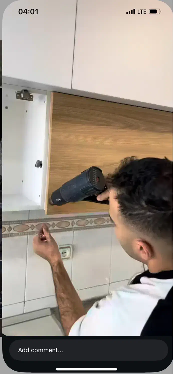 نصاب برچسب کابینت|خدمات پیشه و مهارت|سراوان, |دیوار