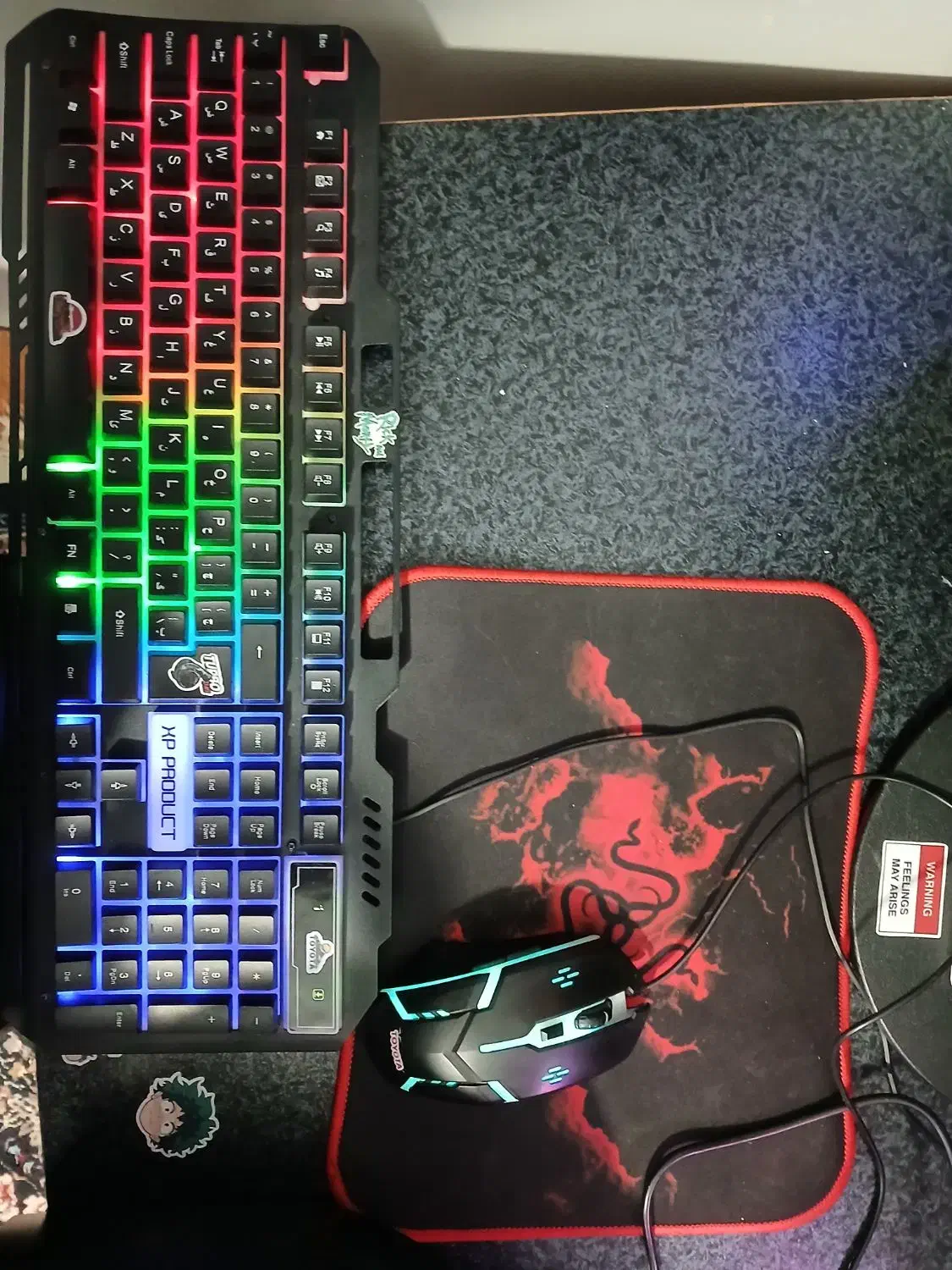 موس کیورد موس پد هدست گیمینگ|قطعات و لوازم جانبی رایانه|تربت‌حیدریه, سرمحله|دیوار