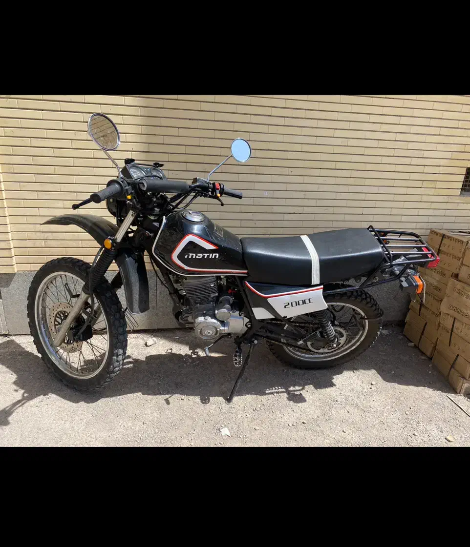 متین ۲۰۰ تریل|موتورسیکلت|سراب, |دیوار