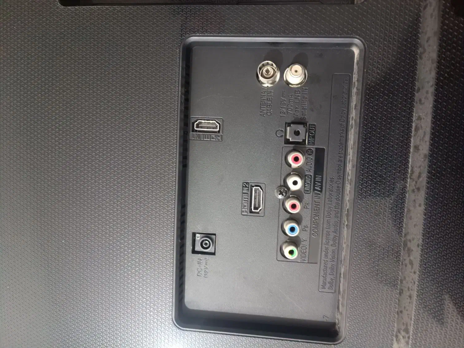 LG 43  صفحه صربه خورده|تلویزیون و پروژکتور|بوشهر, |دیوار