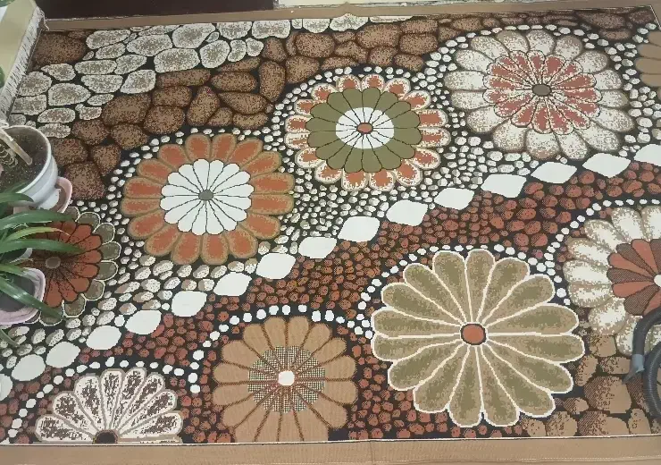 گلیم|گلیم، جاجیم، گبه|کاشمر, |دیوار