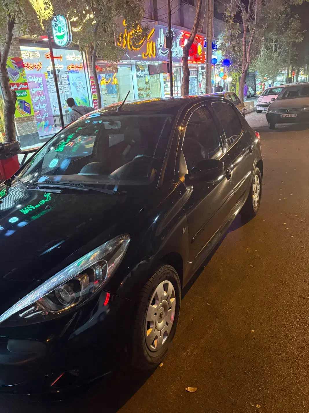 207 مدل ۱۴۰۲ مشکی سقف فلز|خودرو سواری و وانت|قزوین, |دیوار