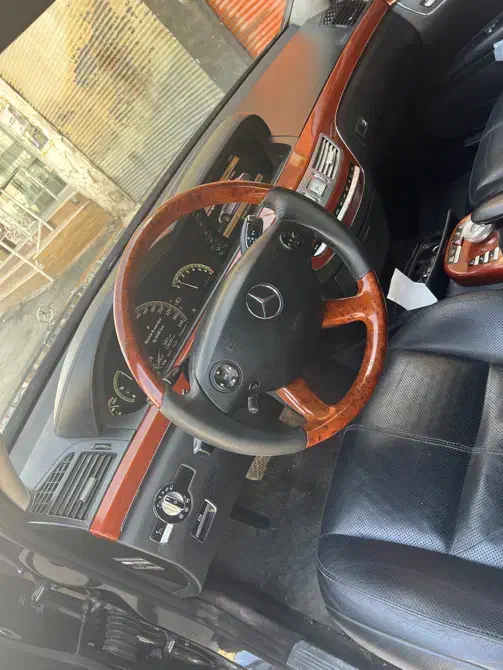 بنز s350 مشکی لانگ فول|خودرو سواری و وانت|شیراز, اصلاح‌نژاد|دیوار