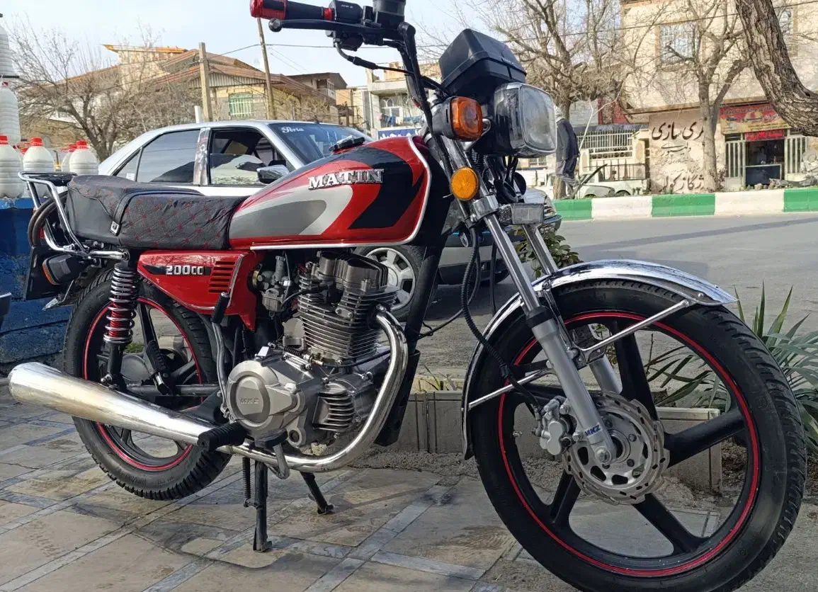 متین ۲۰۰ 95 mkz|موتورسیکلت|بروجرد, |دیوار