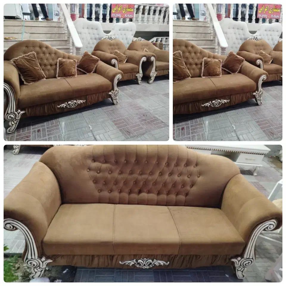 مبل 7نفره تهران جنس خوب|مبلمان خانگی و میز عسلی|جهرم, |دیوار