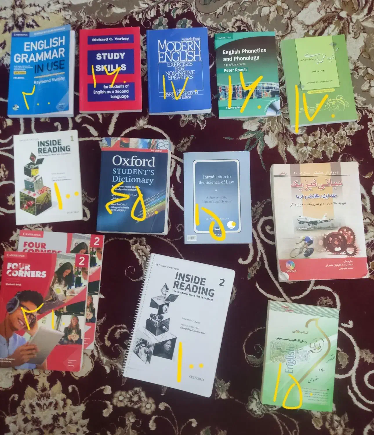 کتاب رشته اموزش زبان|کتاب و مجله آموزشی|شیراز, زند|دیوار