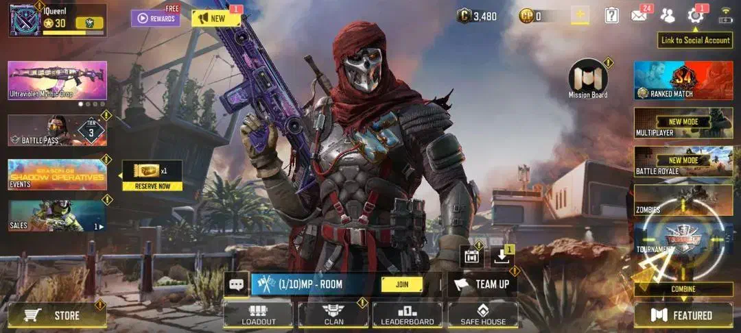 اکانت کالاف دیوتی موبایل|کنسول، بازی ویدئویی و آنلاین|شهرکرد, |دیوار