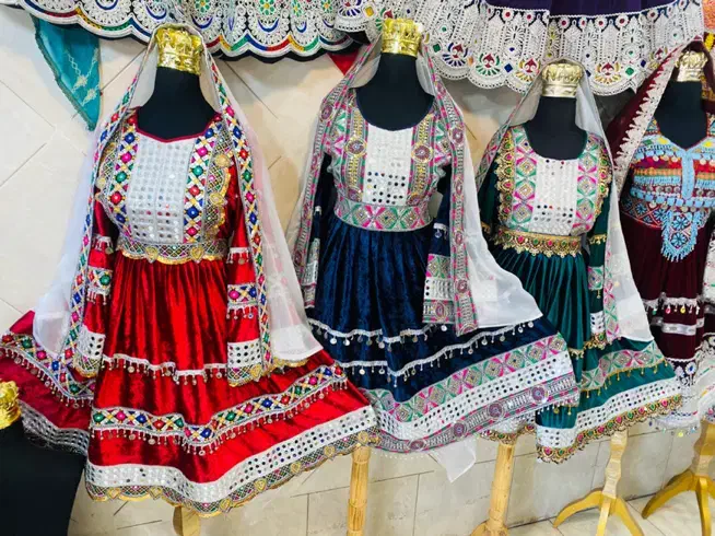 لباس محلی هندی تاجیک هزاره پشتون|لباس|تهران, یاخجی آباد|دیوار