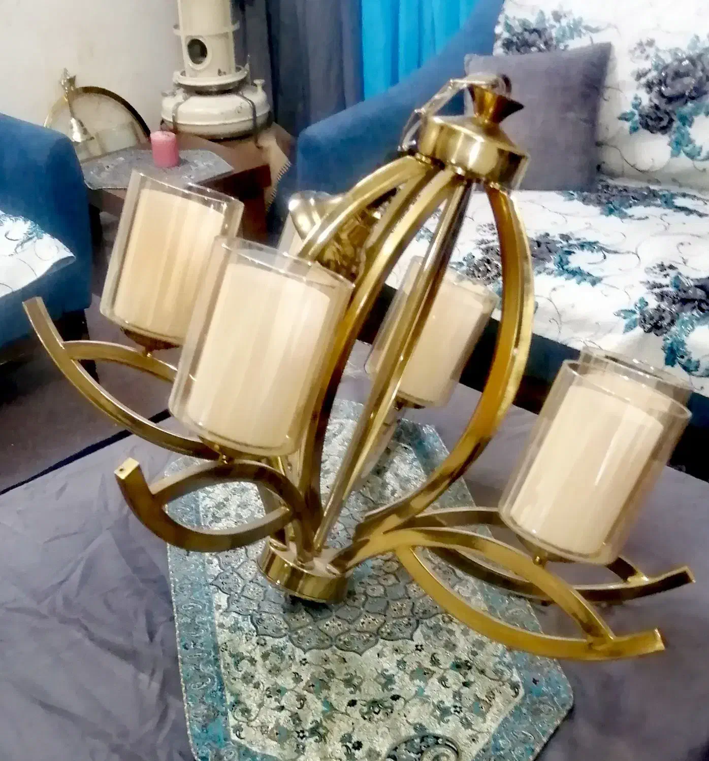 دوعدد لوستر مدرن وشیک 6 شاخه|لوستر و چراغ آویز|تهران, والفجر (افسریه)|دیوار