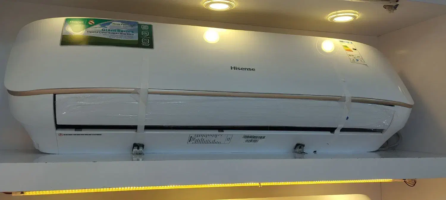 کولرگازی کولر گازی هایسنس ۲۴۰۰۰پلاس نیوفیس|کولر گازی و فنکوئل|مشهد, دانش|دیوار