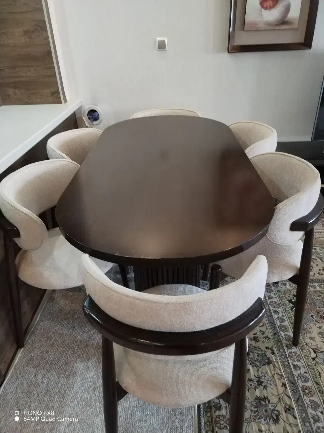 میز ناهار خوری 6 نفره|میز و صندلی غذاخوری|قم, شهرک قدس|دیوار