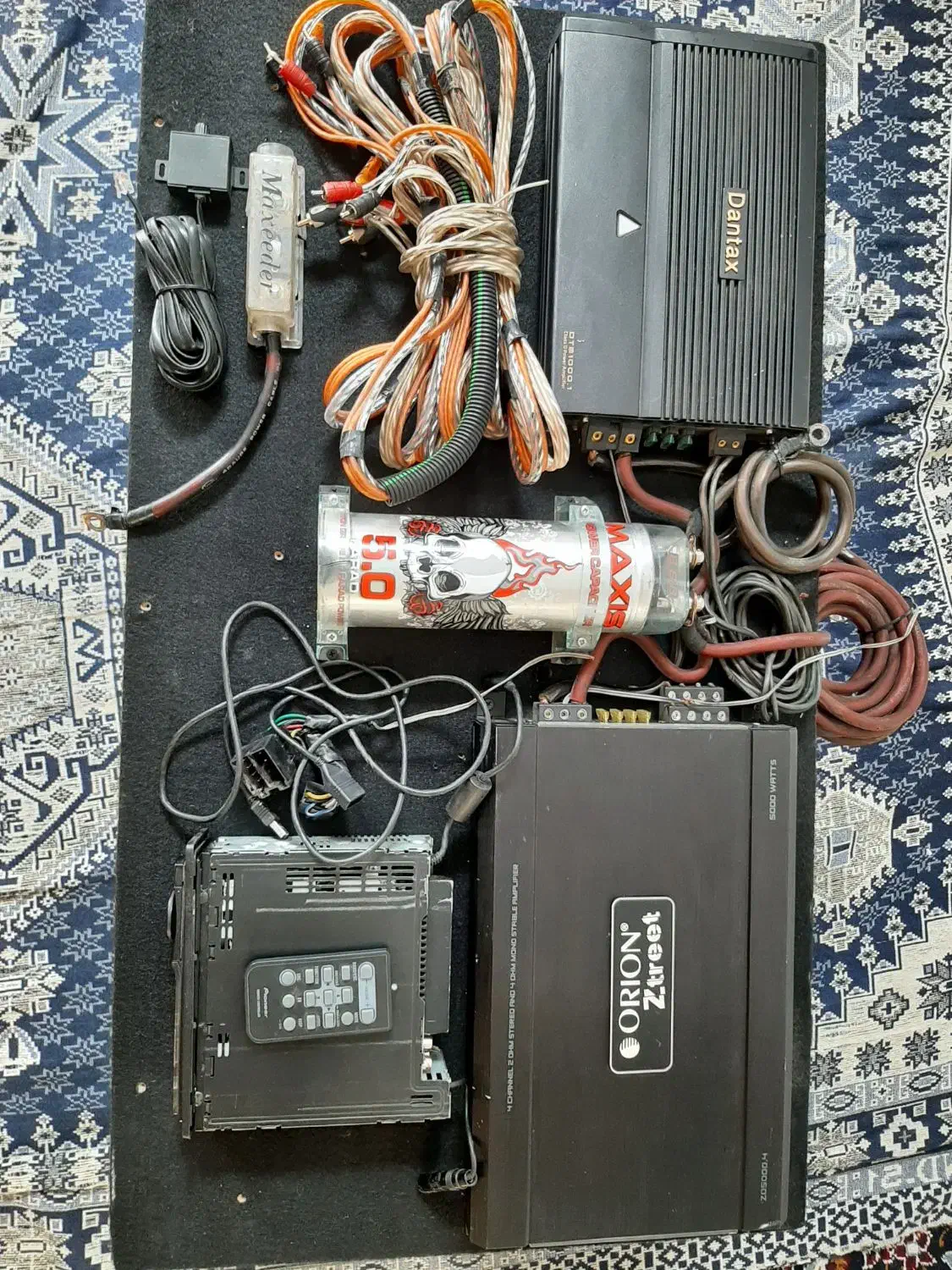 سیستم صوتی کامل خودرو سیم کشی کامل|قطعات یدکی و لوازم جانبی|زنجان, |دیوار