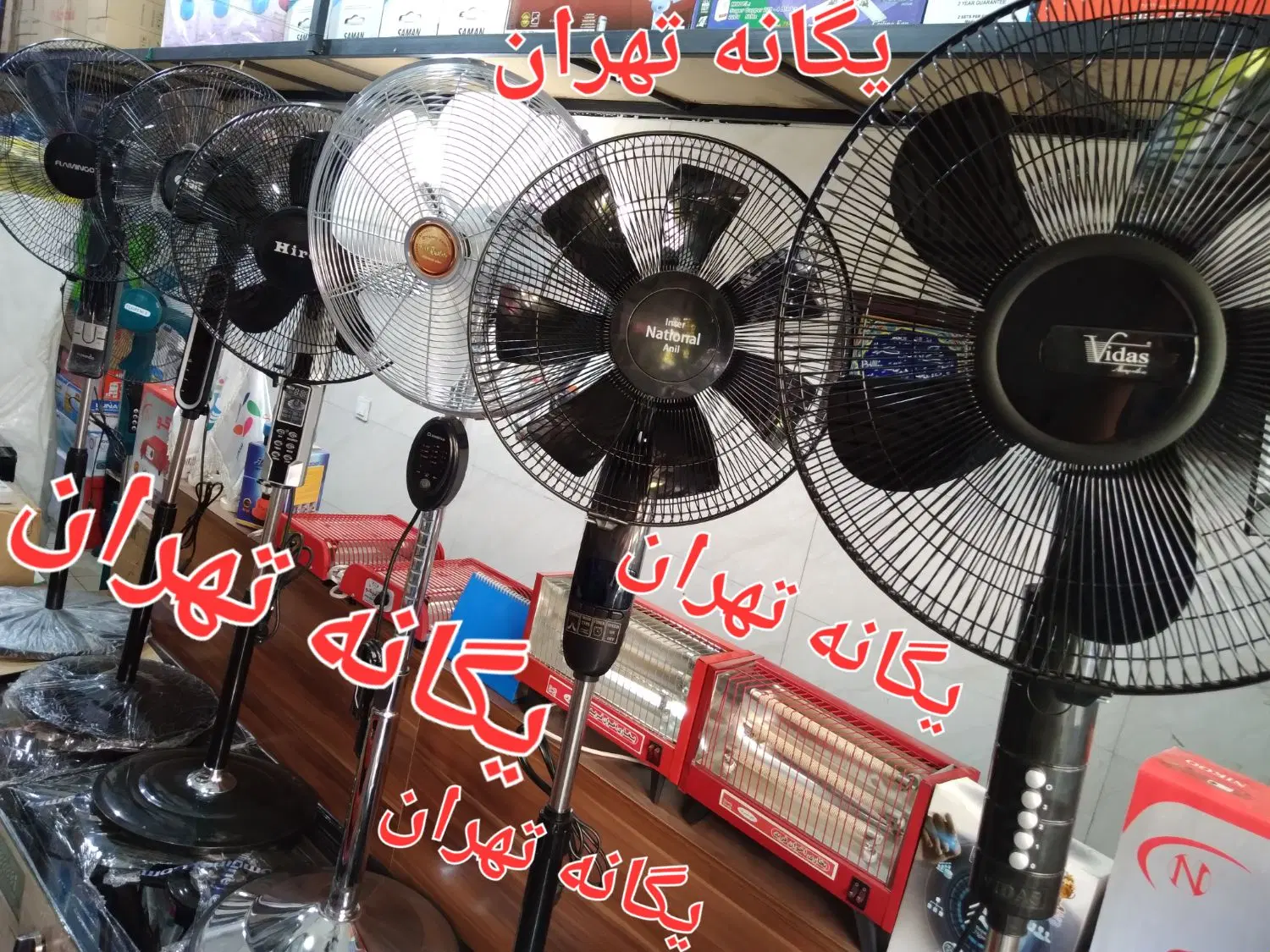 پنکه ایستاده کنترل ریموت دار ۱۶ اینچ سینور ایتالی|پنکه و تصفیهکنندهٔ هوا|تهران, جیحون|دیوار