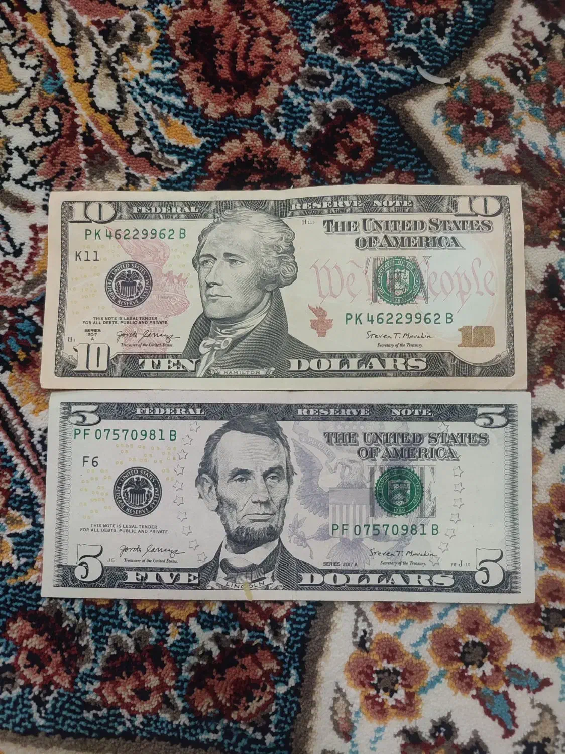 اسکناس دلار کلکسیونی|کلکسیون سکه، تمبر، اسکناس|سنندج, |دیوار