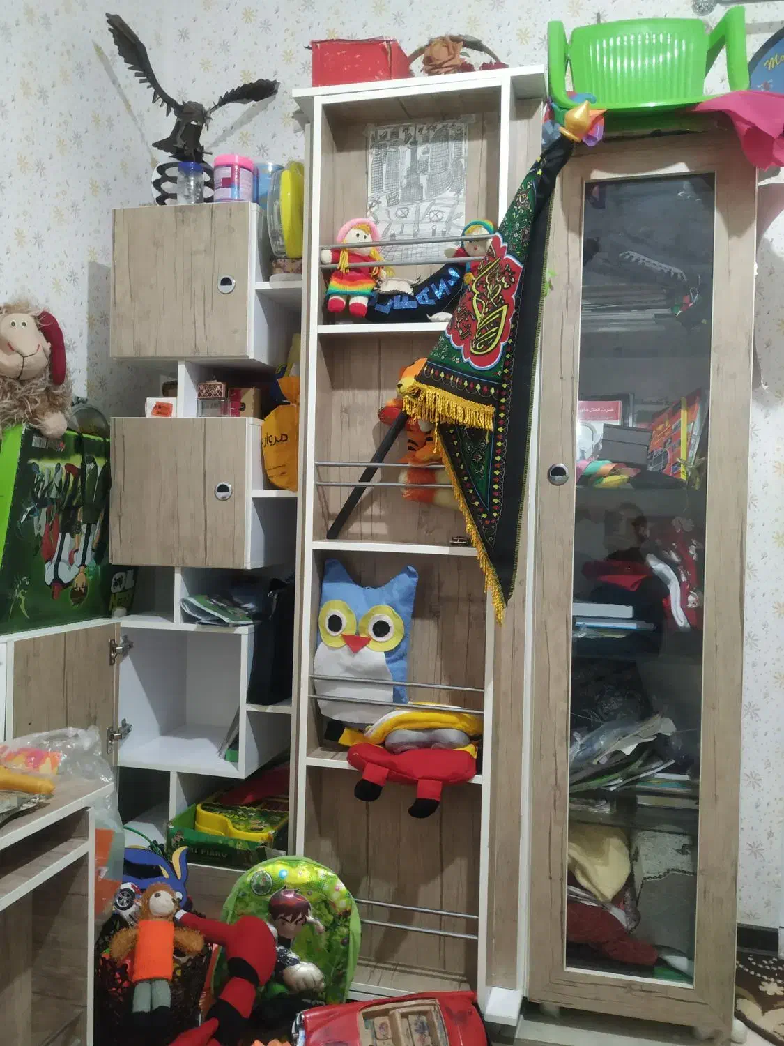 تخت وکمدنوجوان تخت بدون تشک|تخت و سرویس خواب|گرگان, |دیوار