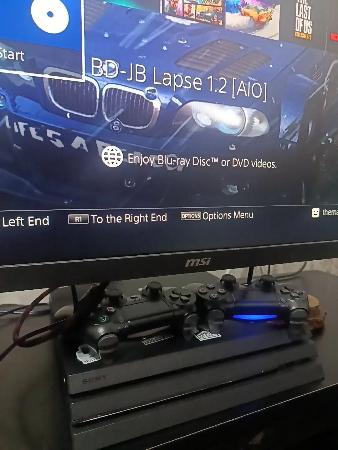 ps 4 pro 1T|کنسول، بازی ویدئویی و آنلاین|رشت, پستک|دیوار