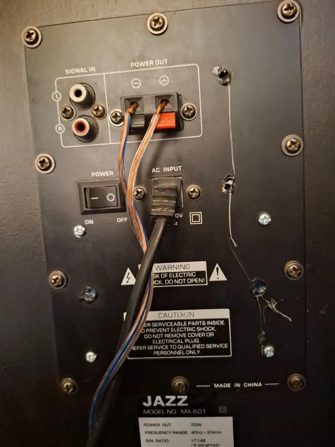 اسپیکر|سیستم صوتی خانگی|بومهن, |دیوار