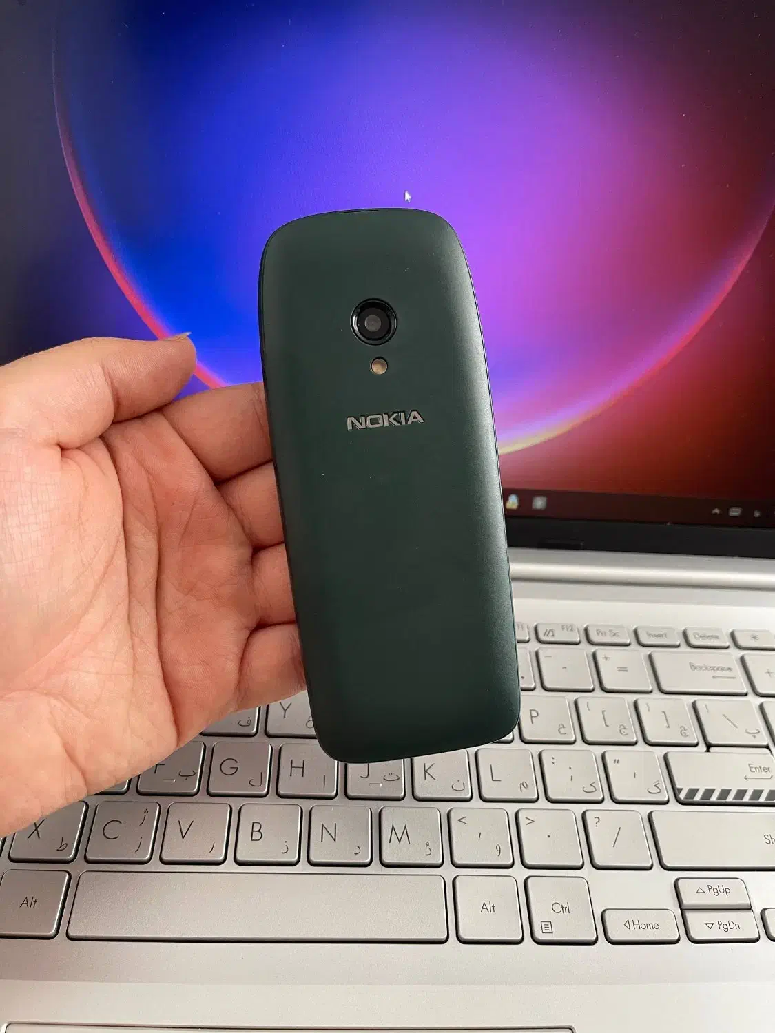 نوکیا 6310 صفحه بزرگ دکمه درشت رم خور دوربین آکبند|موبایل|کرج, گلشهر|دیوار