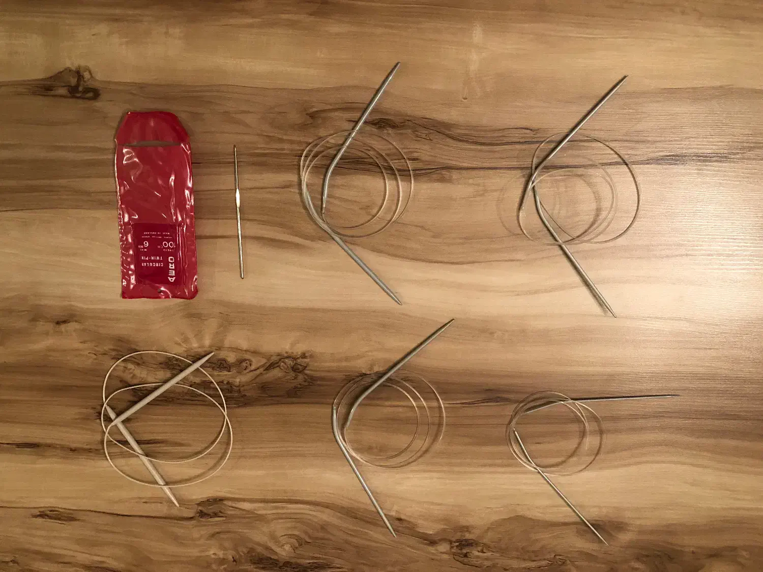 میل گرد بافتنی انگلیسی ، قلاب بافتنی|لوازم خیاطی و بافتنی|تهران, شهرک غرب|دیوار