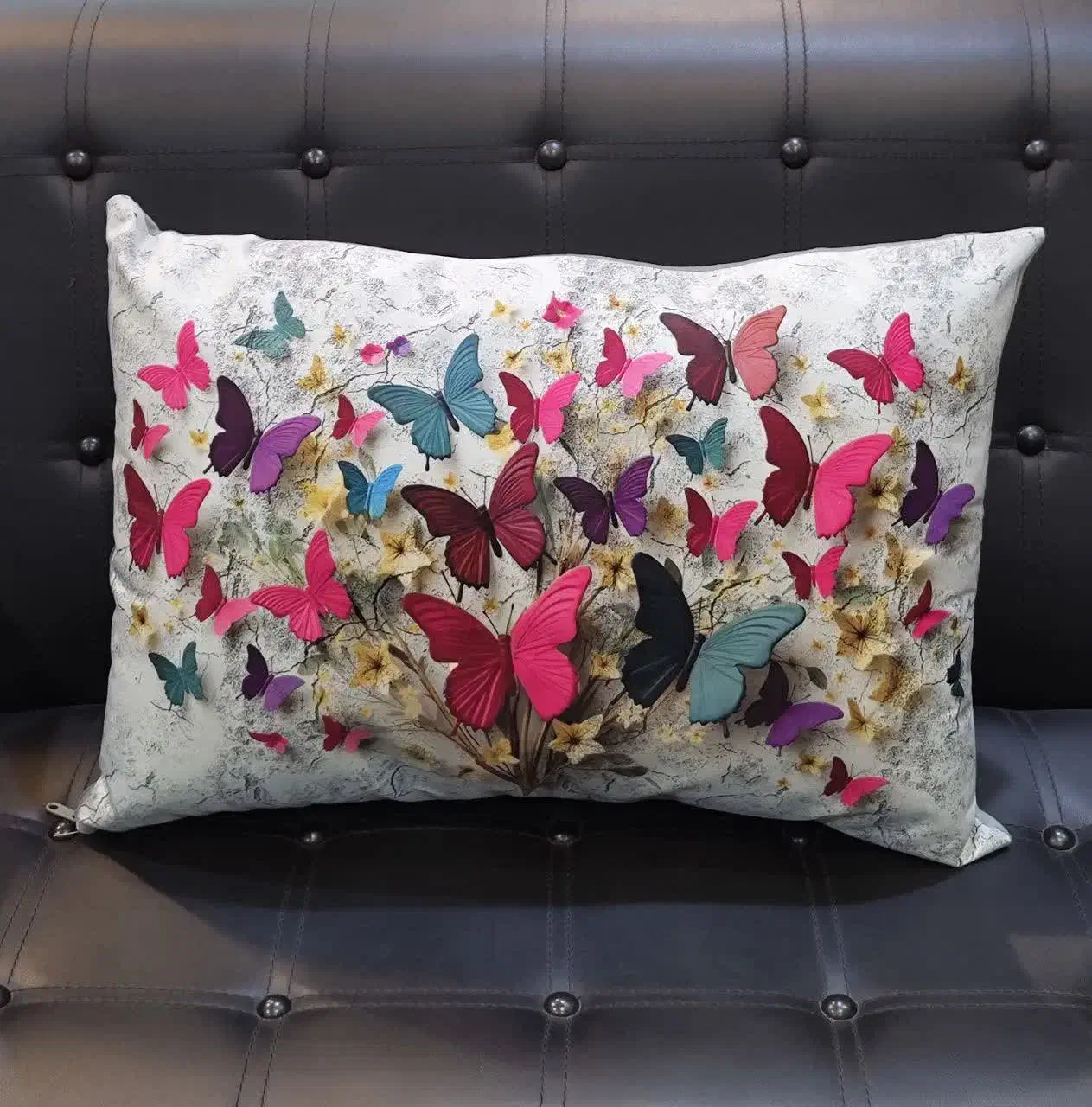 انواع روبالشتی طرحدار سه بعدی و زرک دار|رختخواب، بالش، پتو|شاهین دژ, |دیوار