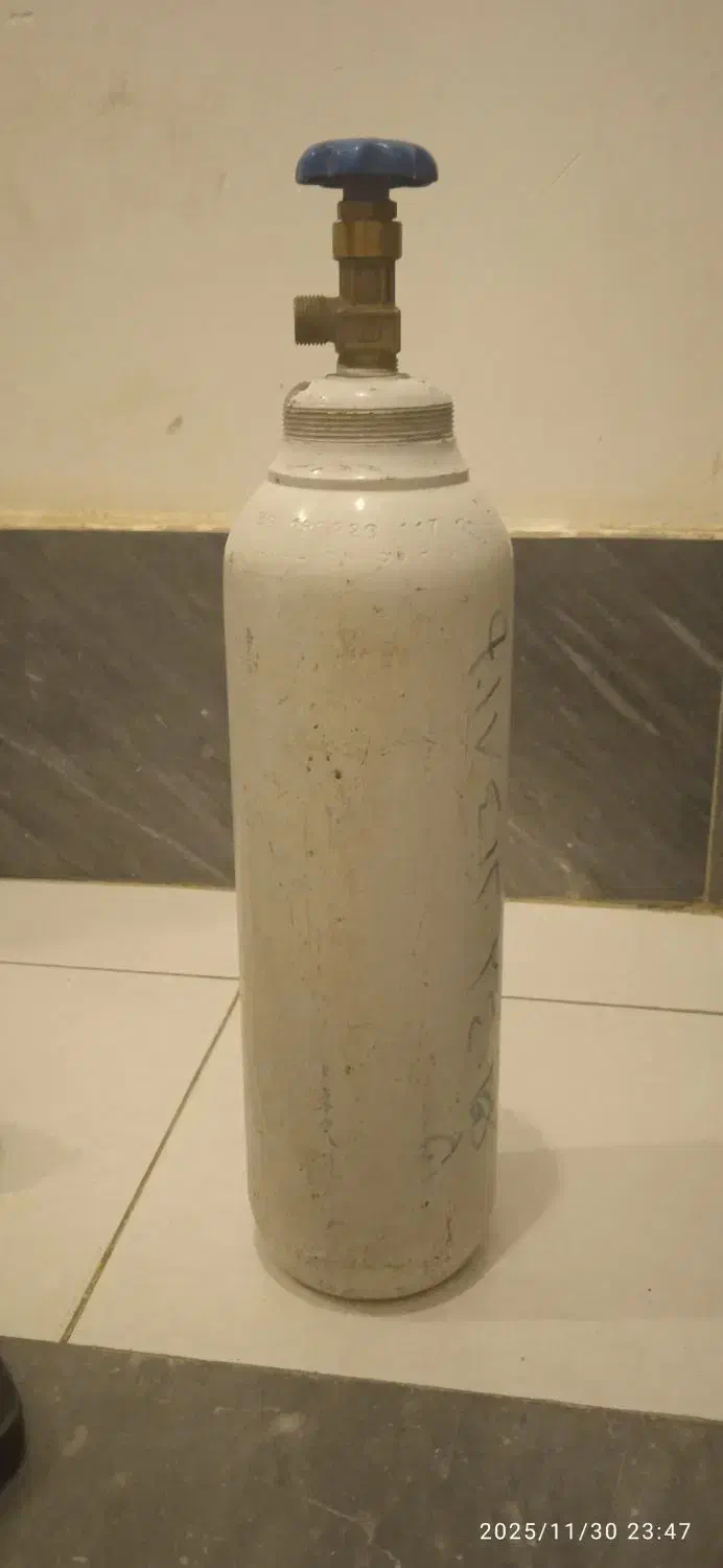 کپسول اکسیژن 5کیلوی فروشی|پزشکی|زرقان, |دیوار