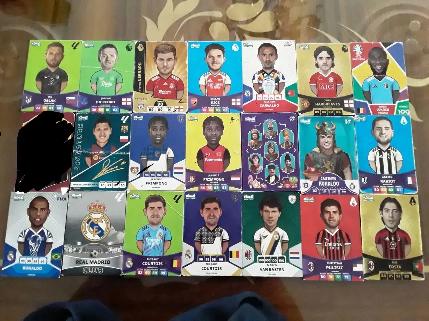 کارت کیمیدی|اسباببازی|قائن, |دیوار