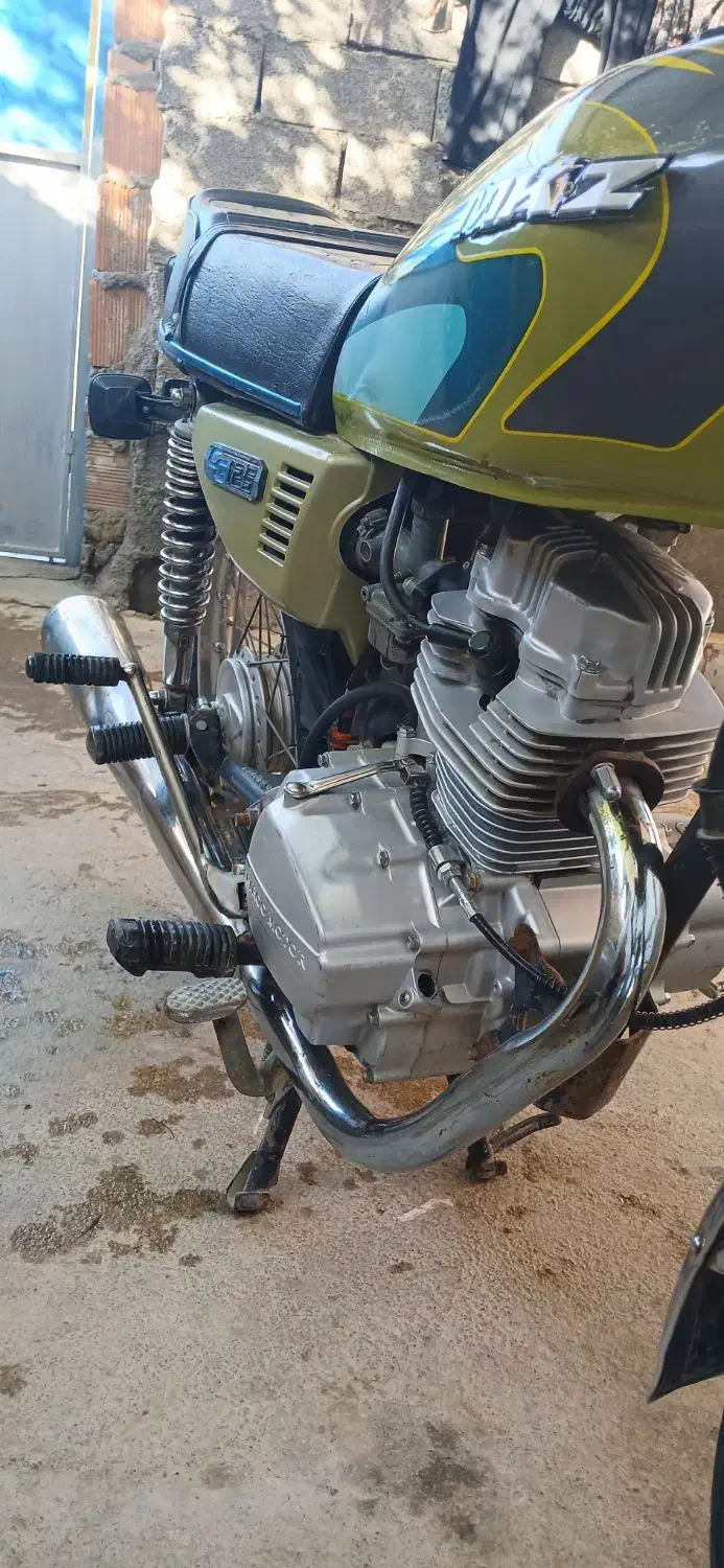 موتور سیکلت ۱۲۵ پنج دنده استارتی به شرط|موتورسیکلت|آق قلا, |دیوار