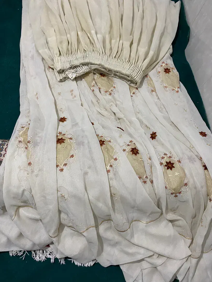 پرده پذیرایی جنس کتان|پرده، رانر، رومیزی|قوچان, |دیوار