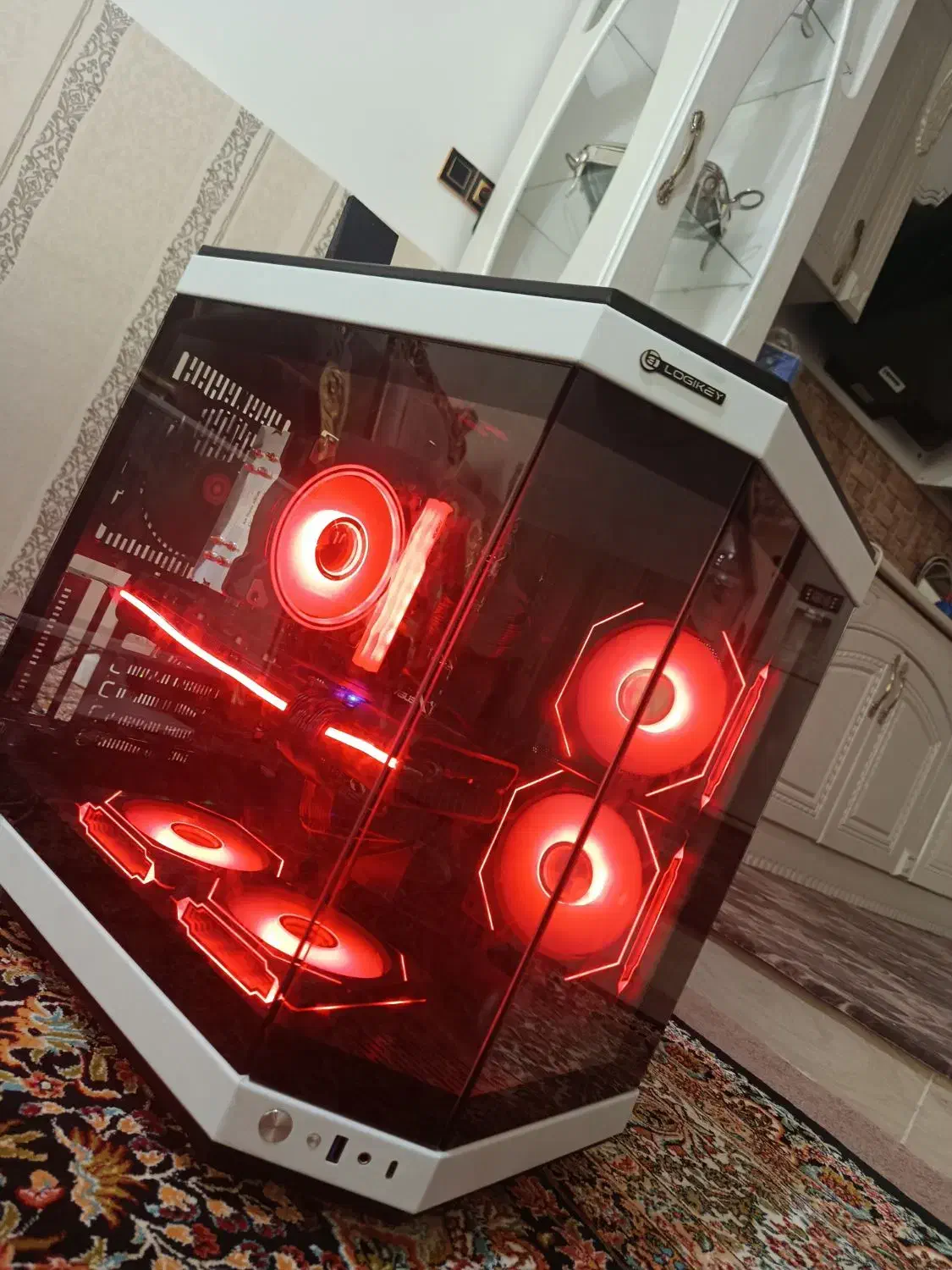 کیس اکواریومی|قطعات و لوازم جانبی رایانه|قم, یخچال قاضی|دیوار