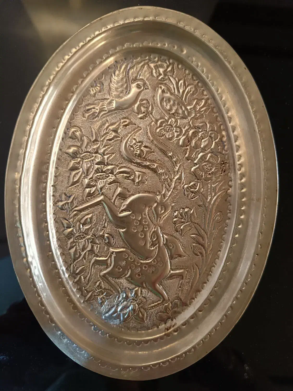 زیر سیگاری قدیمی|کلکسیون اشیاء عتیقه|بروجرد, |دیوار