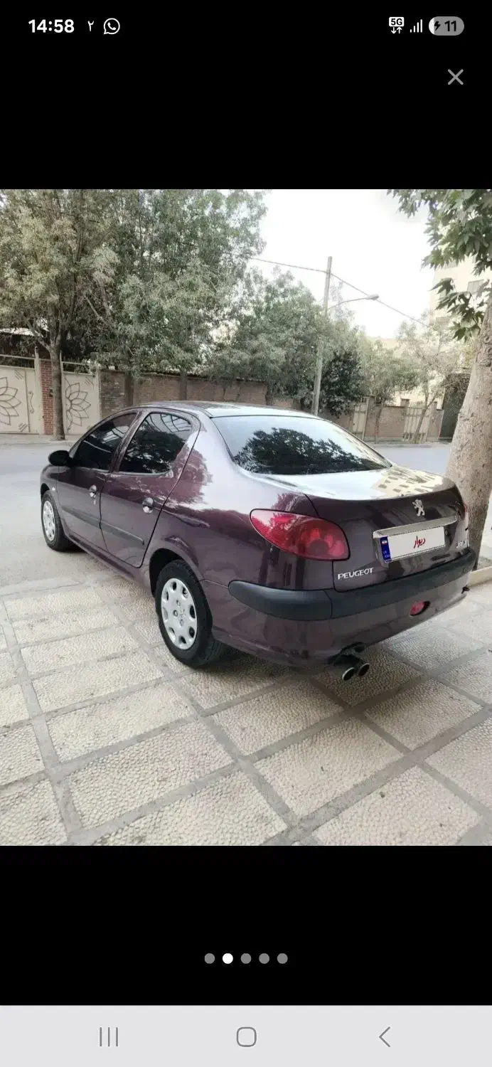 ۲۰۶ اس دی وی ۸|خودرو سواری و وانت|تهران, شهرک آپادانا|دیوار