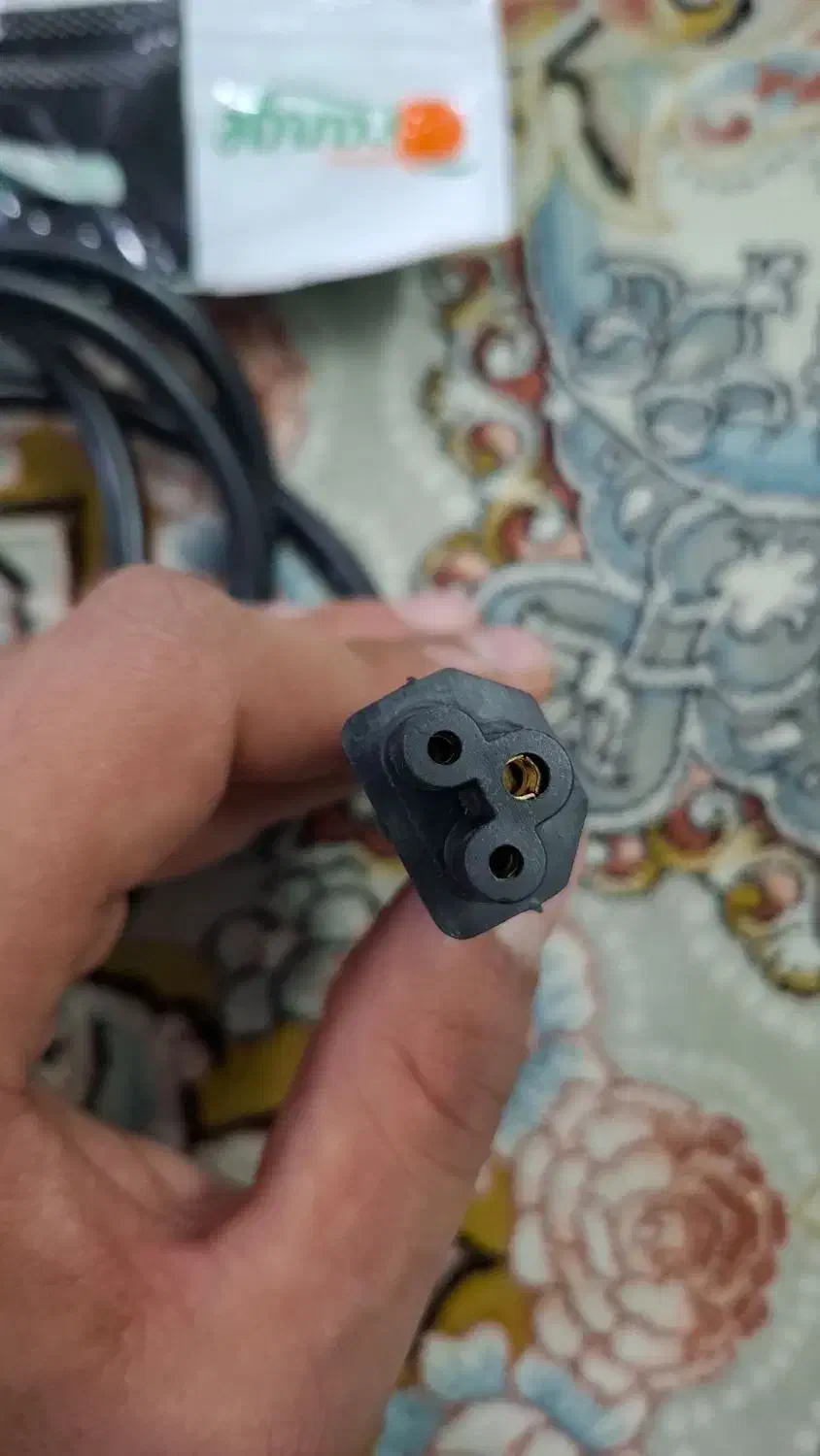 کابل برق مانیتور و لپ تاپ|قطعات و لوازم جانبی رایانه|مشهد, حجت|دیوار