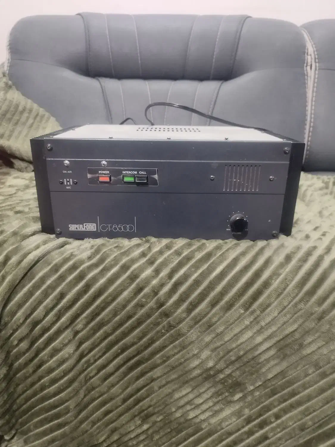 فروش آمپلیفایر پیجینگ اینترکام super foneCT-8500|سیستم صوتی خانگی|کرمان, |دیوار