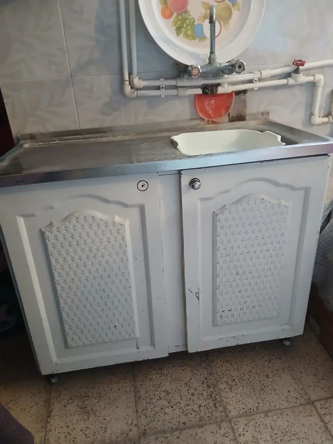 سینگ قدیمی|آب‌چکان و نظم‌دهنده ظروف|اردبیل, |دیوار