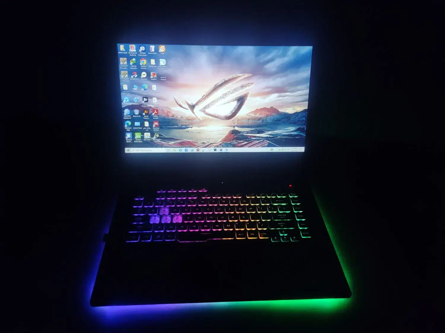 لپتاپ گیمینگ Asus ROG strix g512|رایانه همراه|اصفهان, باغ زرشک|دیوار