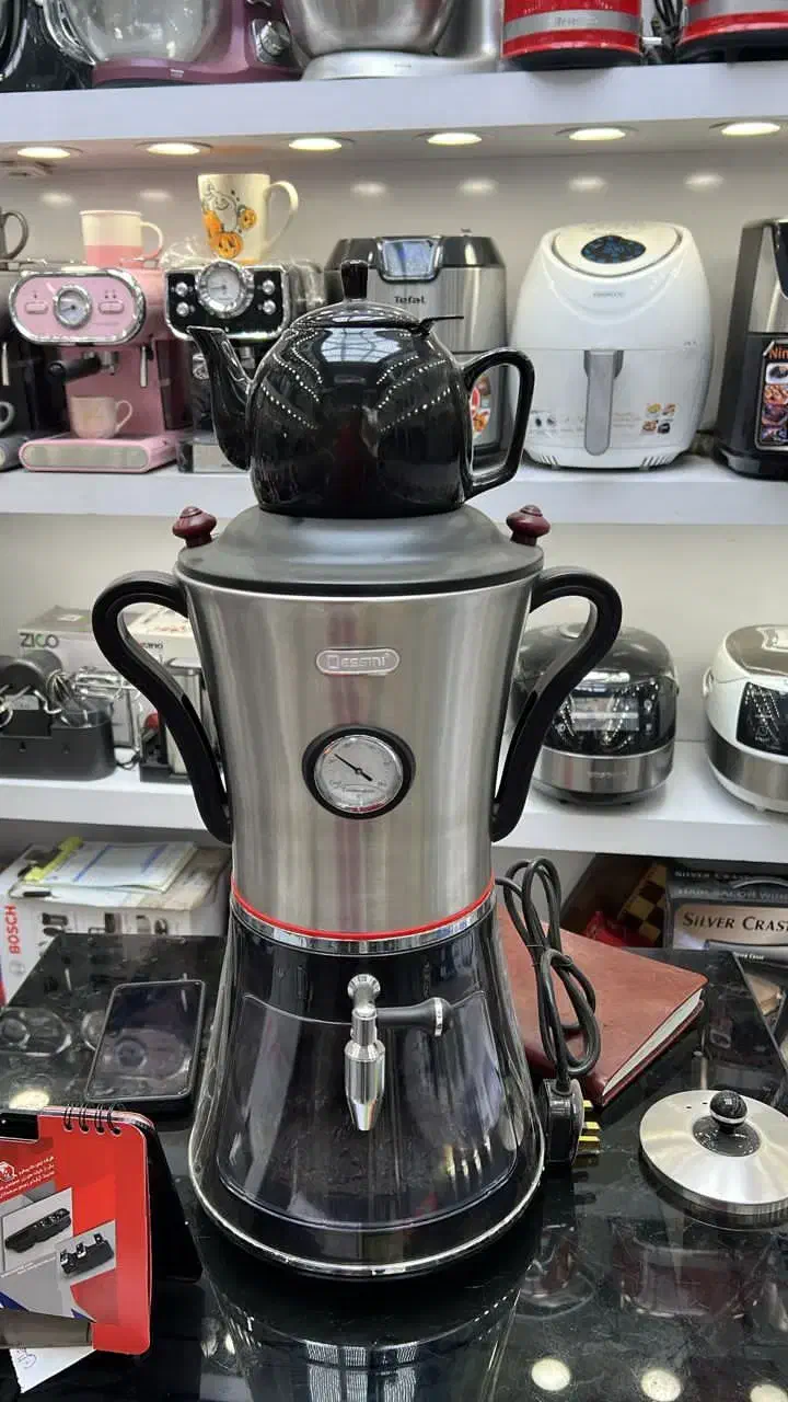 سماور برقی و دوعدد چایساز روهمی|سماور، چای‌ساز، قهوه‌ساز|رشت, کوی مهر|دیوار