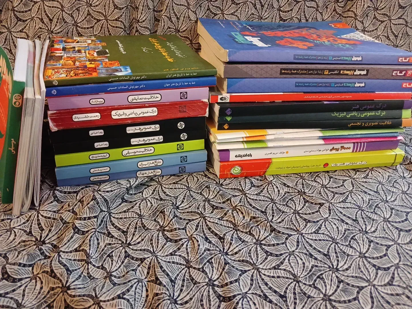 کتابهای کمک درسی کنکور هنر|کتاب و مجله آموزشی|اسلام‌شهر, شهرک انبیا|دیوار