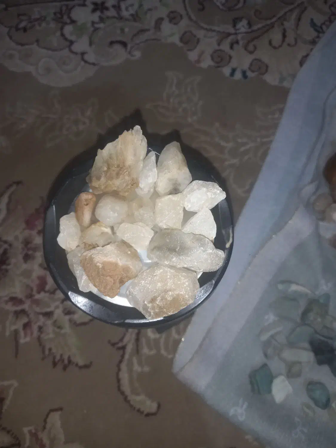 سنگ عقیق کوارتز،،عقیق زرد، عقیق سه پوست،باباقوری|کلکسیون اشیاء عتیقه|نصر آباد, |دیوار