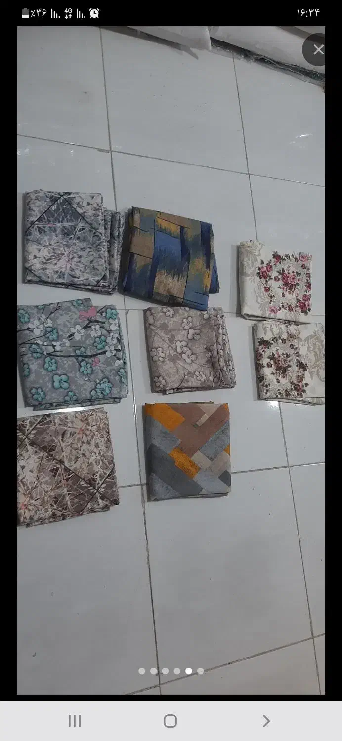 پارچه ملحفه و رویه تشک|سرویس روتختی|کرمانشاه, |دیوار