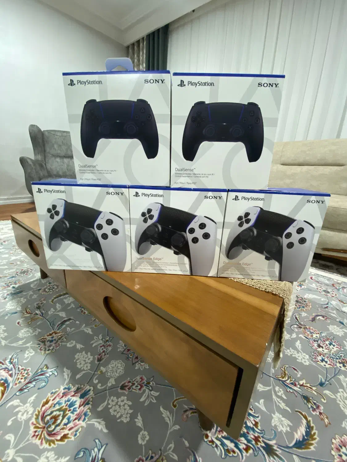 دسته ps5 معمولی و حرفه ای اصلی|کنسول، بازی ویدئویی و آنلاین|کرمانشاه, |دیوار