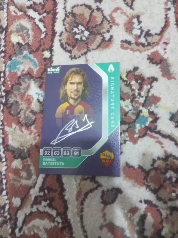 امضا باتیستوتا 2026|کلکسیون و سرگرمی|شریف‌آباد, |دیوار