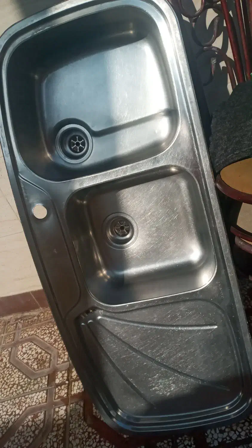 سینک ظرفشوی صفحه ای اخوان|مصالح و تجهیزات ساختمان|خان ببین, |دیوار