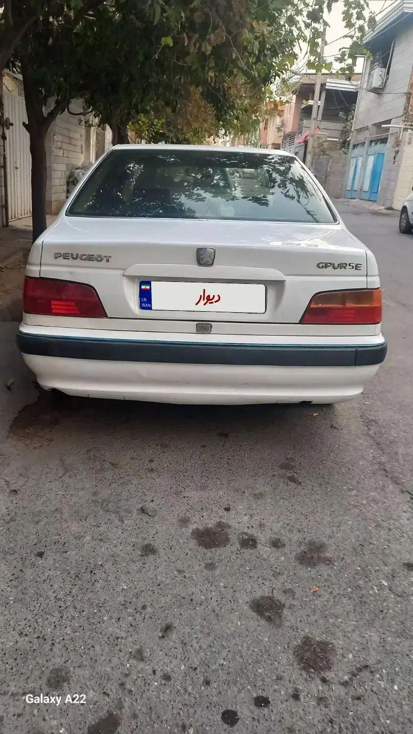 پژو پارس سفید|خودرو سواری و وانت|گرگان, |دیوار